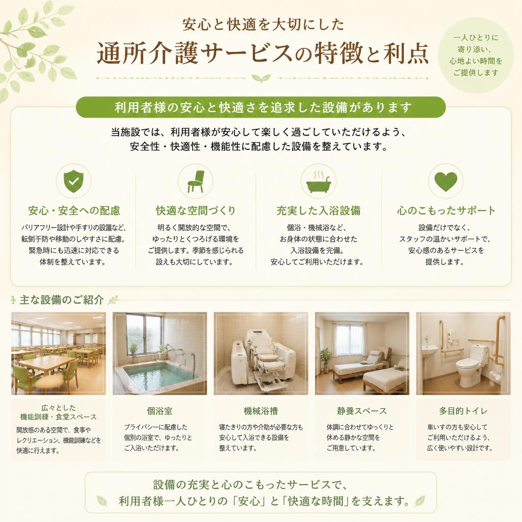 通所介護施設の魅力